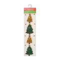 Christmas 3D Glitter Tree 4Pc