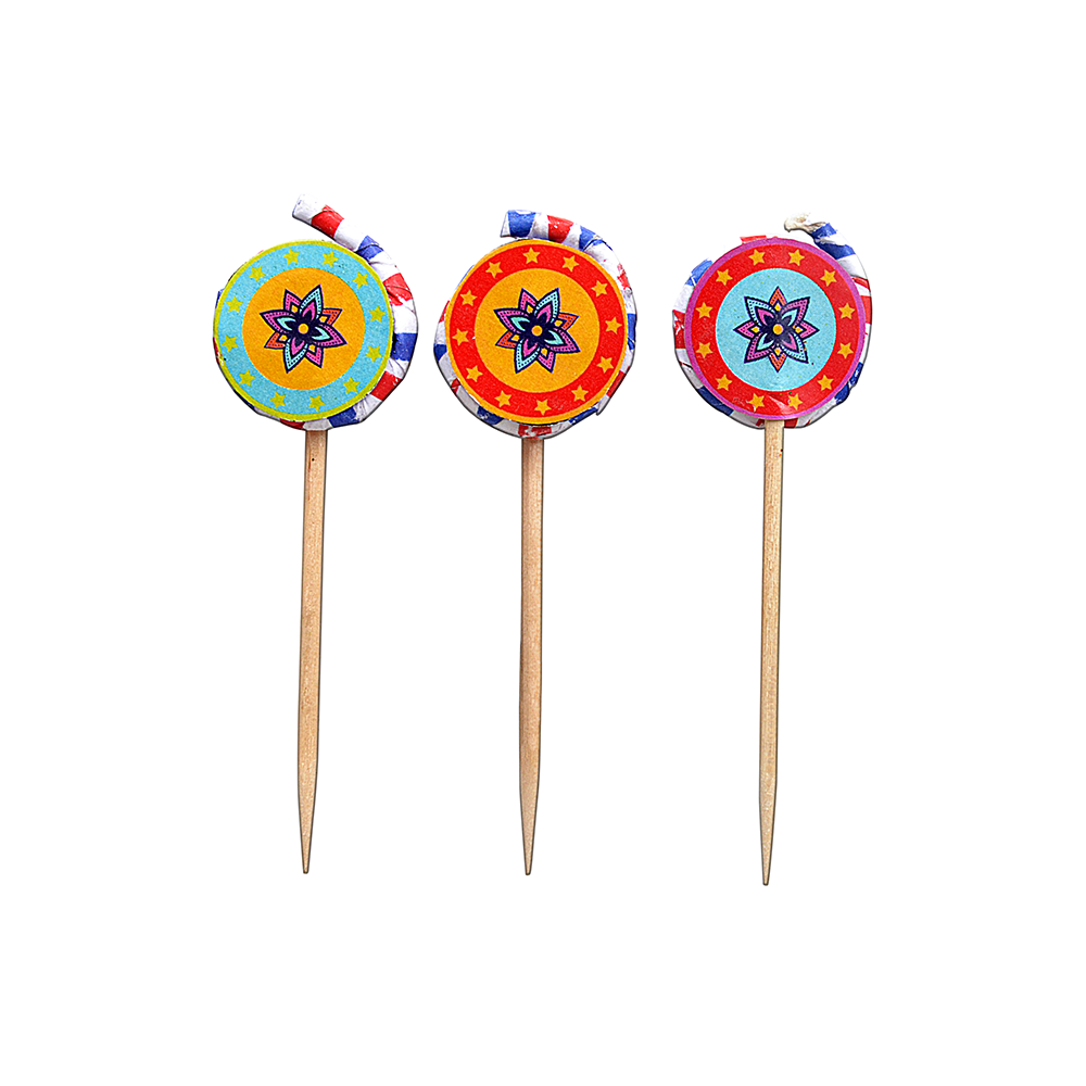 Little Birdie Diwali Mithai Topper - Chakri, 12Pc