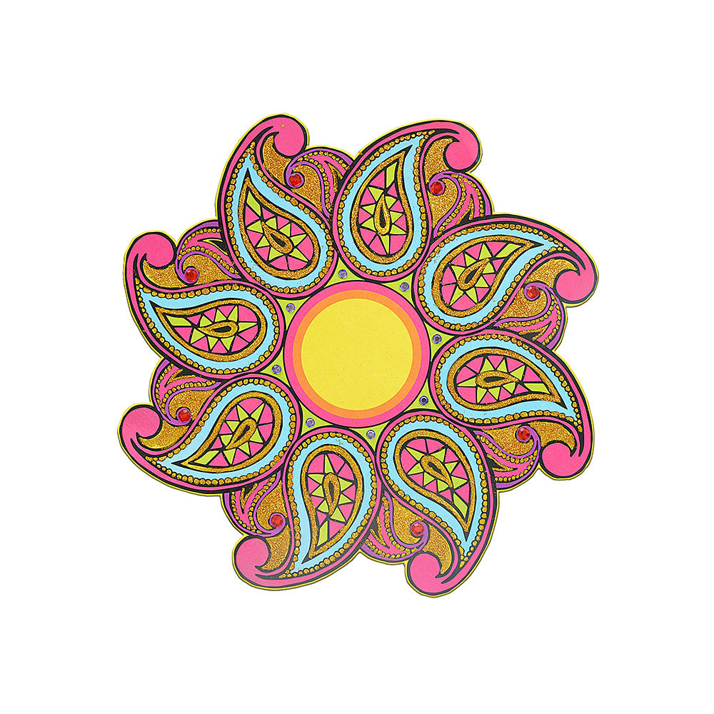 Little Birdie Festive Decoration - Paisley Delight, 1Pc