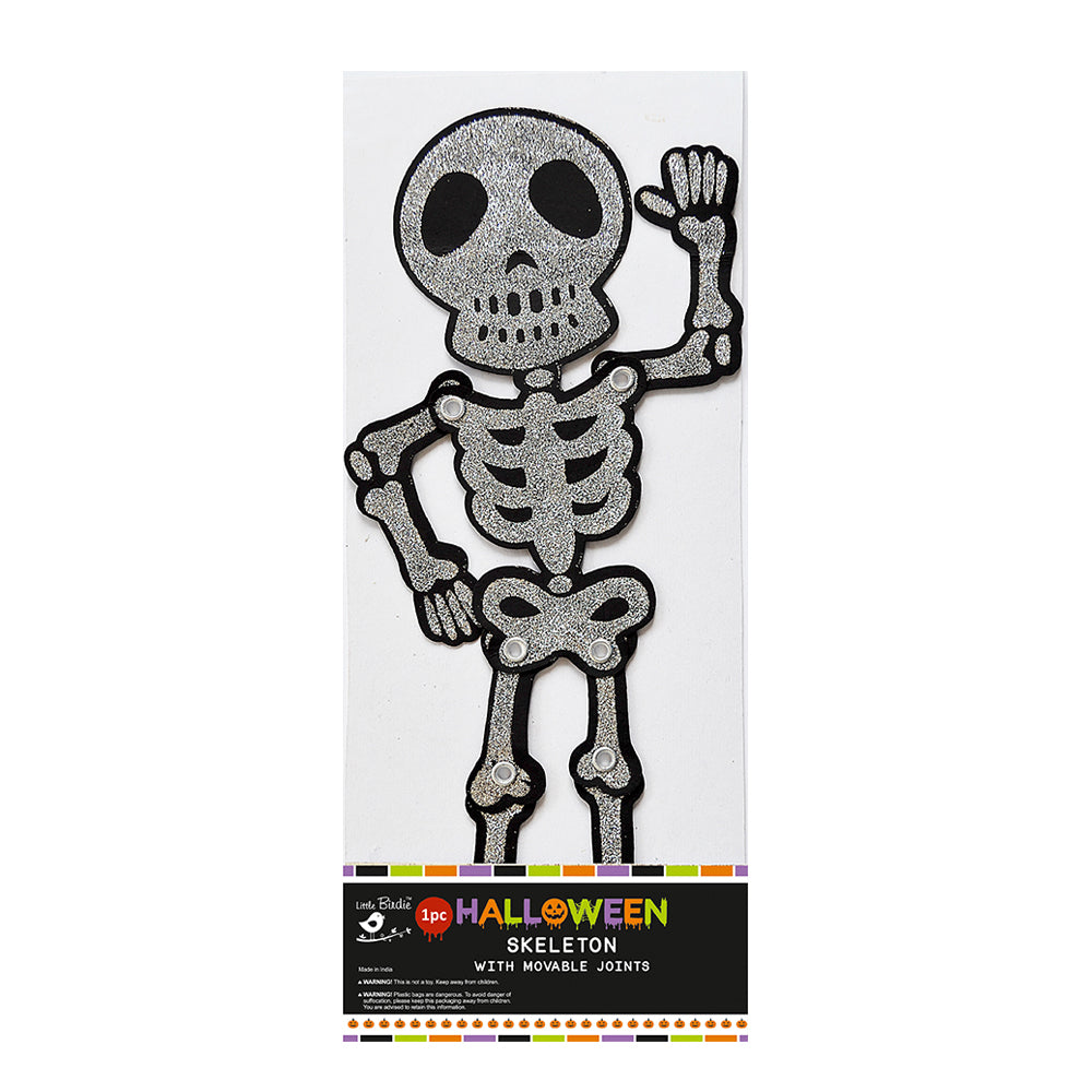 Little Birdie Glitter Skeleton with Movable Joints - 1pc, 26.5cm