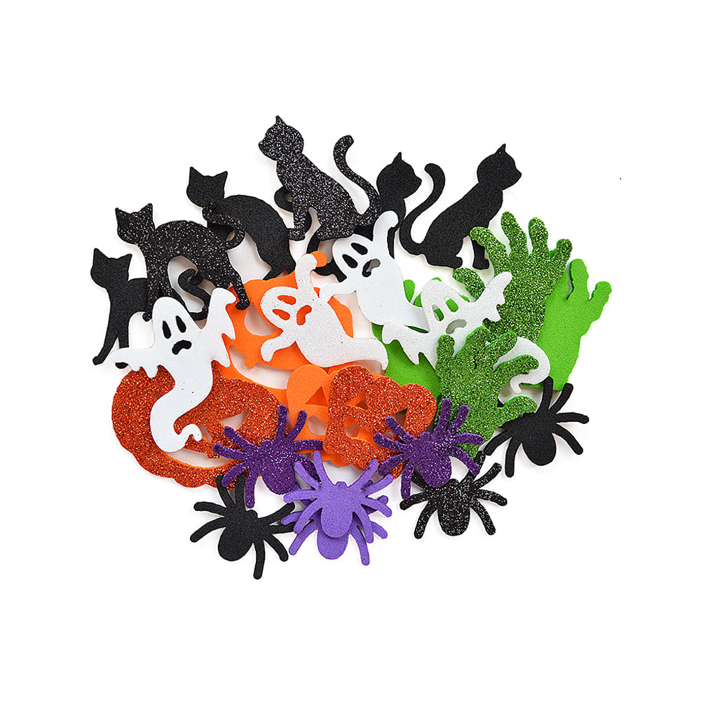 Little Birdie Halloween Foam Shapes, 24 Pc