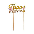 Little Birdie Happy New Year Cake Topper- 1pc