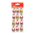 Little Birdie Christmas Stickers - Santa Claus, 12pc