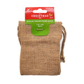 Little Birdie Burlap Drawstring Bag - 3.5'' X 4.5'' 2pc