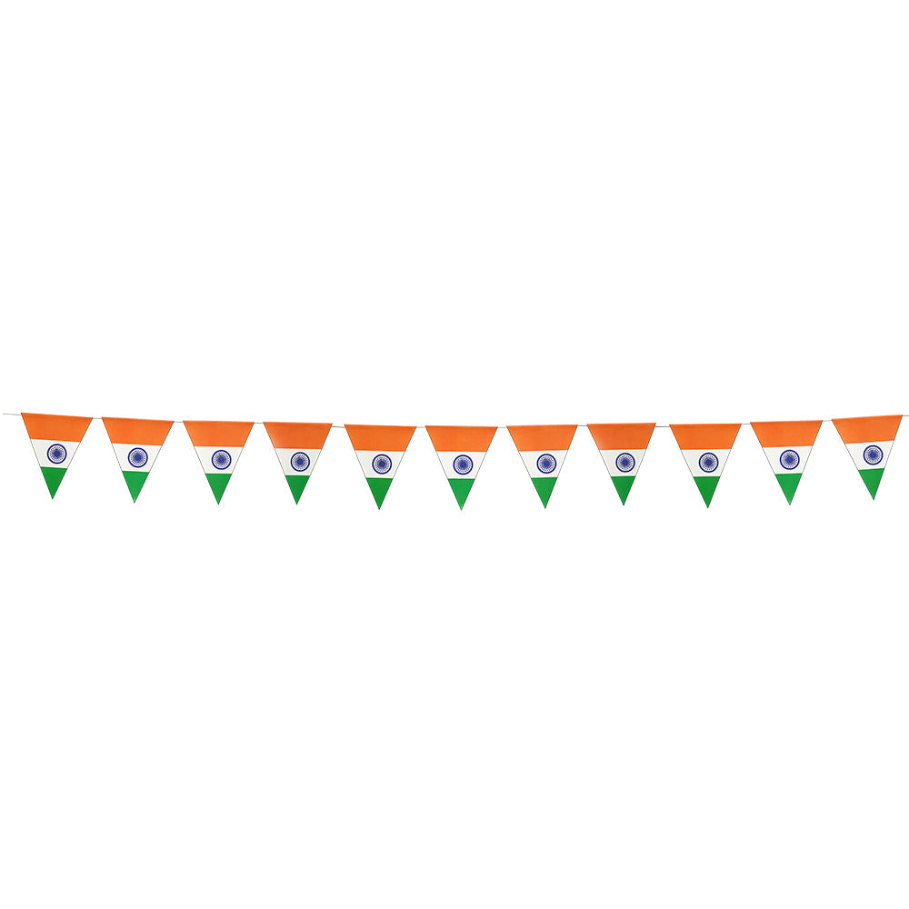 Little Birdie Indian Flag Banner- 11pc, With 4mt Thread