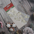 Christmas  3D Mini Glitter Reindeer Holiday Elements 8pcs PBCI
