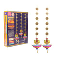 Little Birdie DIY Decoration Kit - Make Your Own Glitter Pearl Hanging Decoration Parrot, Makes 2pc