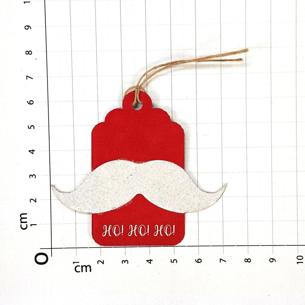 Christmas Gift Tag - Laughing Santa, 10Pc