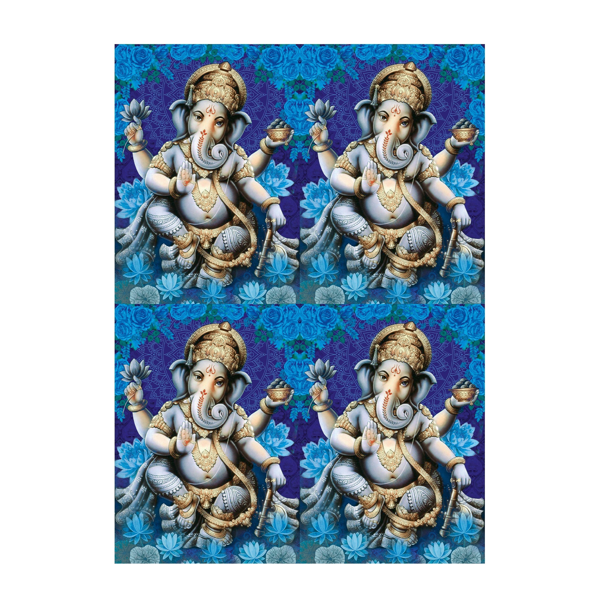 Filament Decoupage Paper A4 Size 2Sheets- Tribute To Ganesha