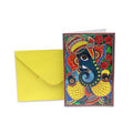Little Birdie Card & Envelope 4 x 6inch- Ganesha Glory, 1pc