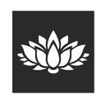 Stencil - Lotus 4 inch X 4 inch