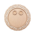 MDF Pooja Thali, 5.5Mm Thickness 12 inch Dia, 1Pc