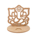 MDF 5.5mm Decorable Candle Holder - Ganapati, W6in x H6.25in (Approx size)