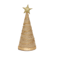 Handmade Conical Christmas Jute Tree - Height 8 X Width 3inch, 1pc