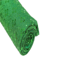 Christmas Decorative Elements - Sequin Fabric, Green, 1m