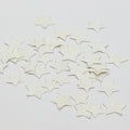 Handmade Christmas Glitter Stars - White Sparkle, 10g