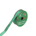 Christmas Shimmer Ribbon - Green, 12m