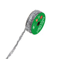 Christmas Tinsel Cord Silver 5m