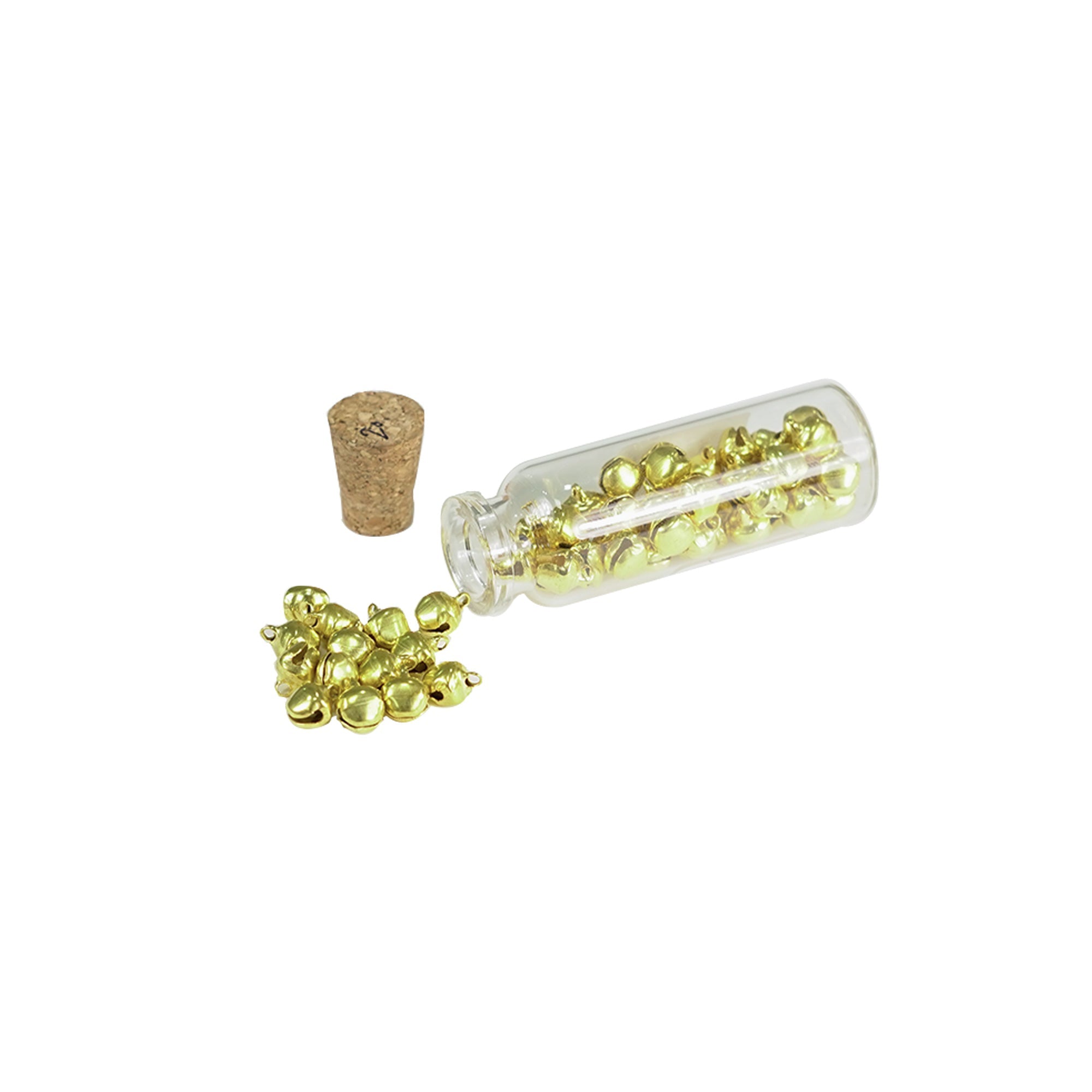 Christmas Jingle Bells - 6mm, Gold, 20g Bottle