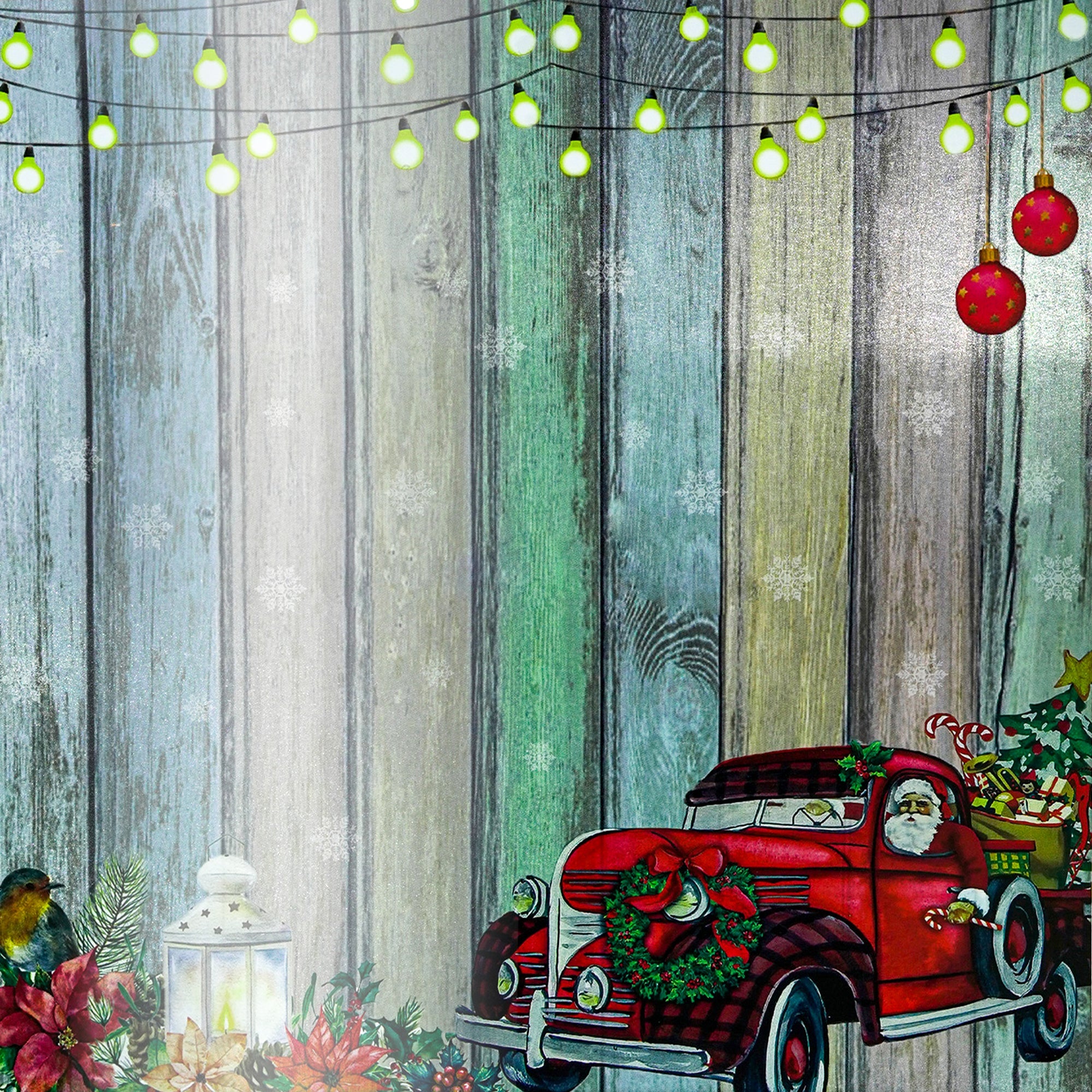 Foil Printed Paper Pack Magic of Christmas 12 X 12inch 250gsm 12Sheet
