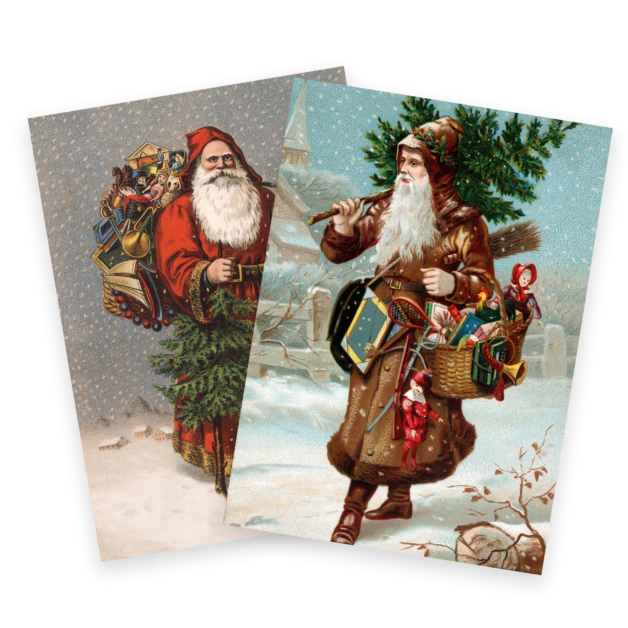 Filament Decoupage Father Christmas A4 2 Designs 2Sheets