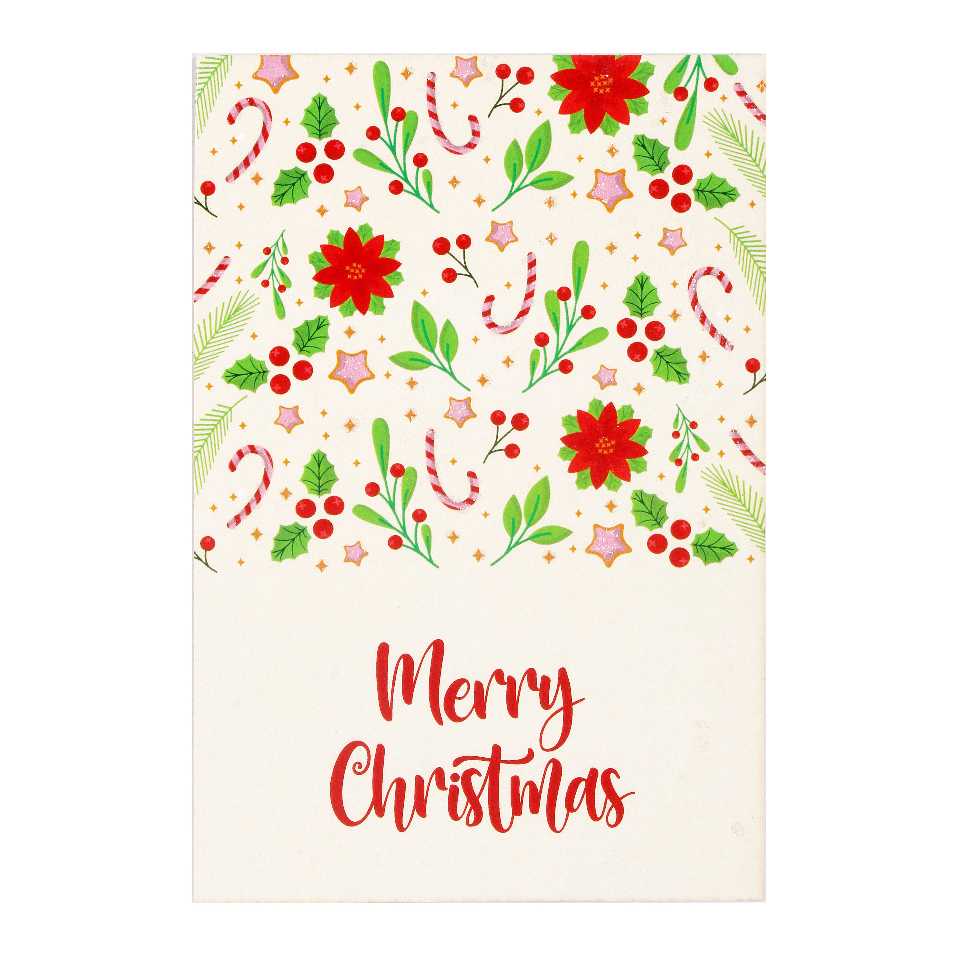 Christmas Greeting Card & Envelopes 6 Design 4 X 6inch