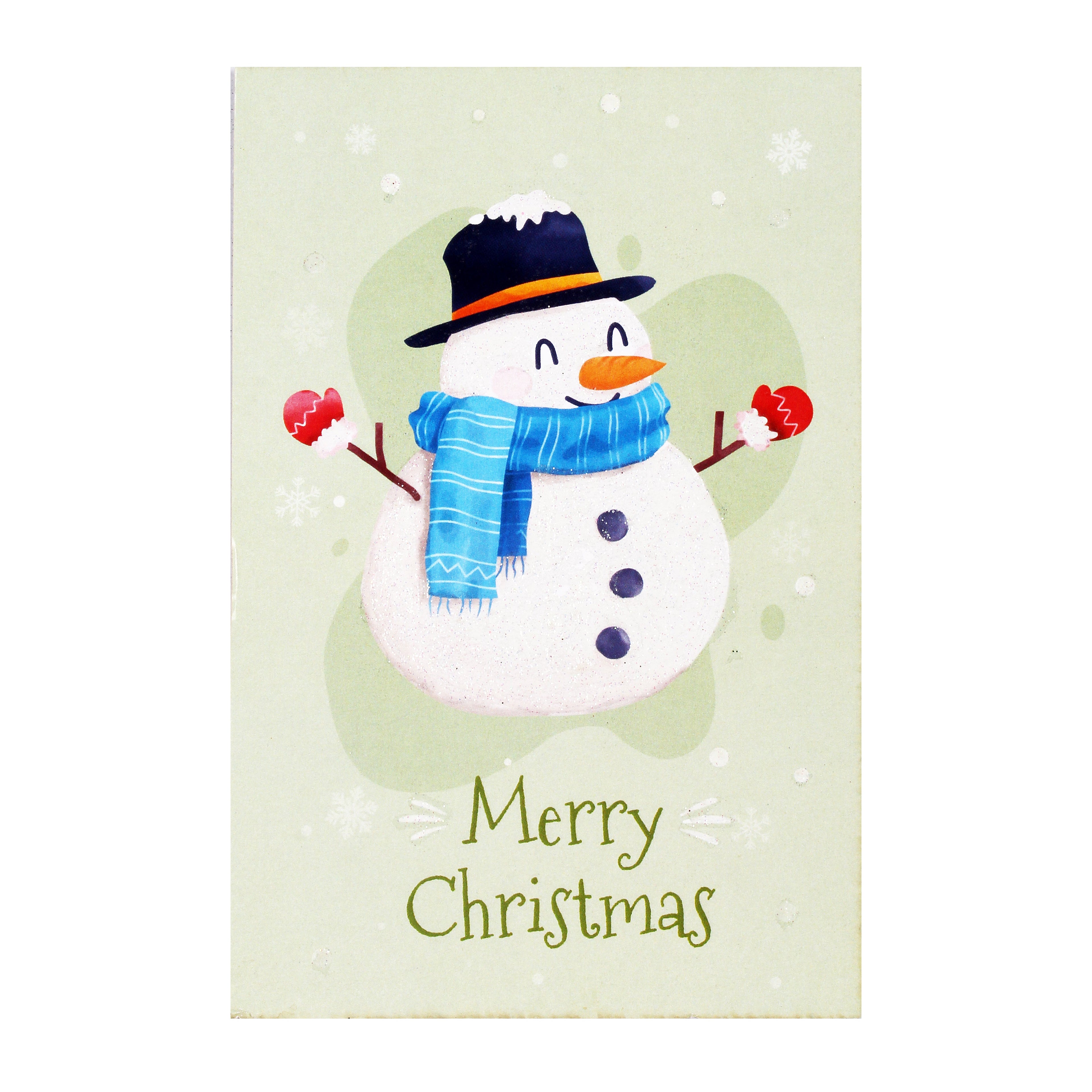Christmas Greeting Card & Envelopes 6 Design 4 X 6inch