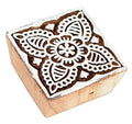 Hand Carved Wooden Printing Block Florid 1pc