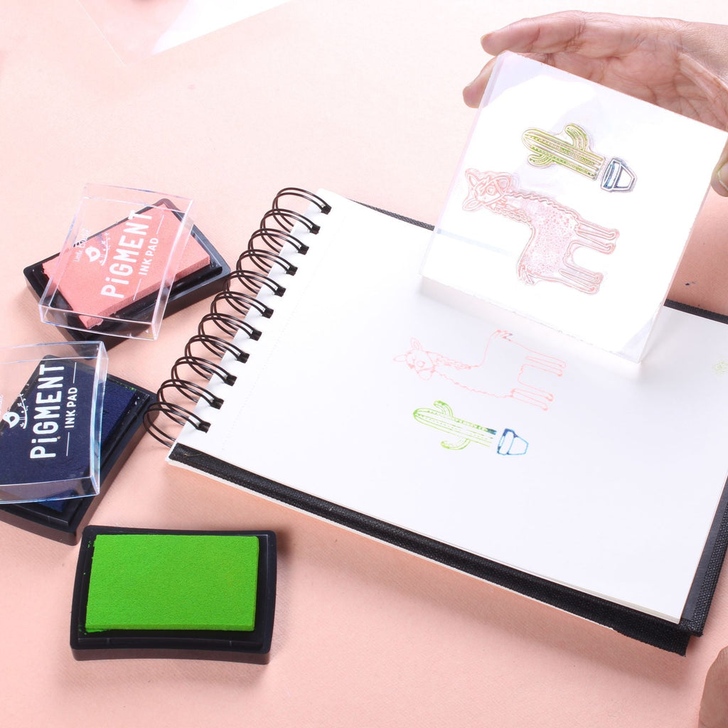 Acrylic Stamping Block 10mm 4inch X 4 inch Clear 1 pc