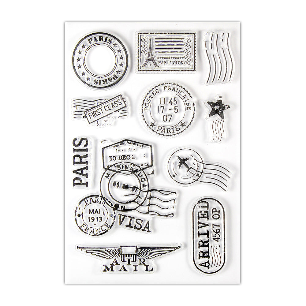 Clear Stamp Postal Special 4.5Inch X 6.5Inch 11Pc