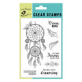 Clear Stamps Dream Big 4.5Inch X 6.5Inch 8Pc