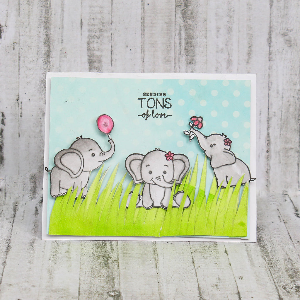 Clear Stamp 4Inch X 6Inch Tons Of Fun 10Pc