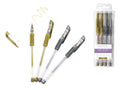 Scrapbook Gel Pen Acidfree Assorted Photo Safe Gold Or Silver Metallic 4Pc Pack Mc