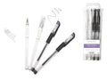 Scrapbook Gel Pen Acidfree Assorted Photo Safe Black & White Mix 4Pc Pack Mc