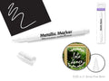 Metallic Marker 1.2Mm Fine Point White Mc