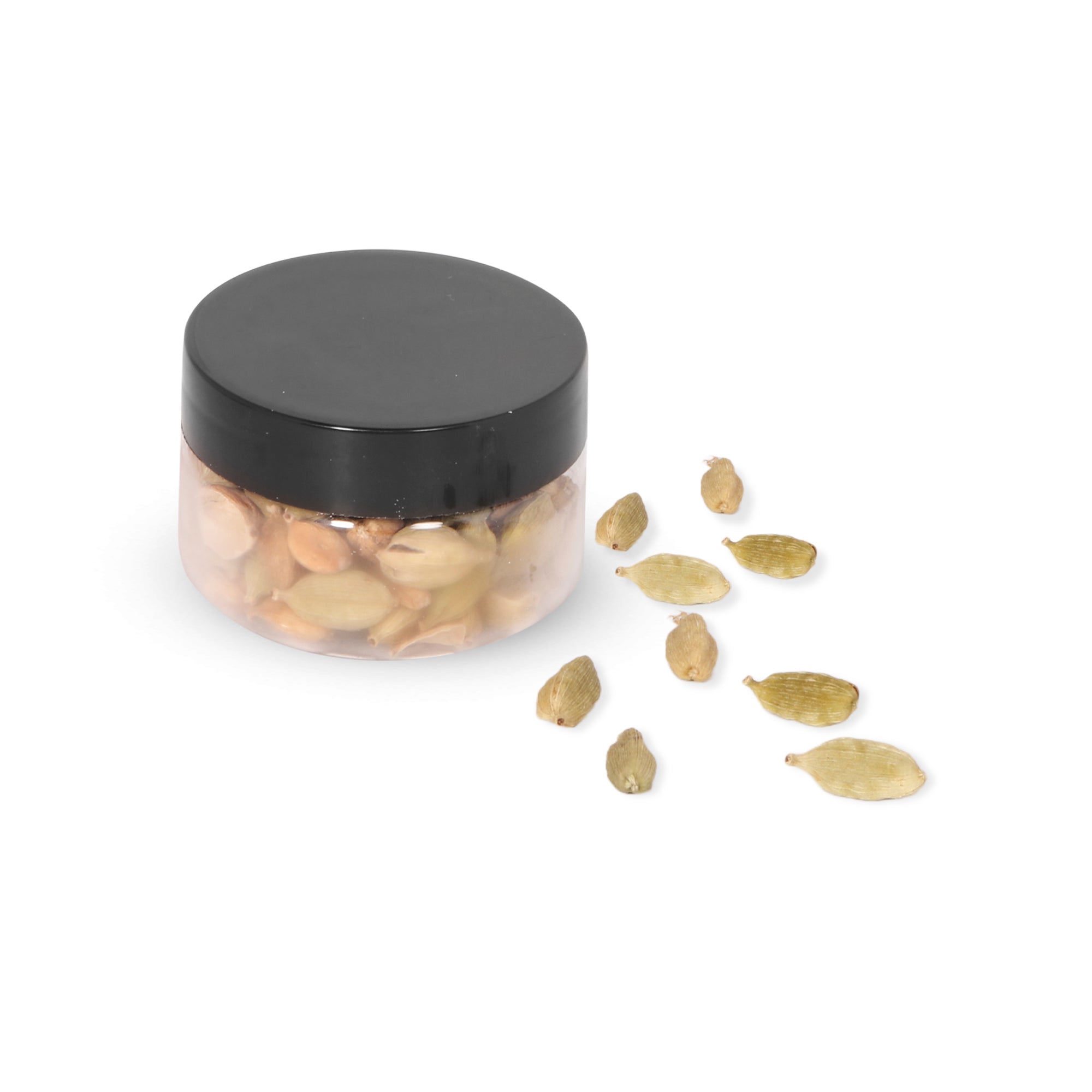 Clear Container Round Jar 50Ml 2Pcs