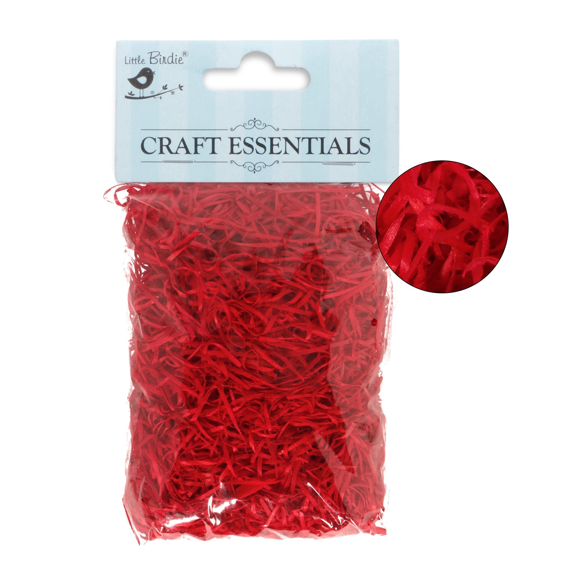 Craft Wood Wool Red 40G