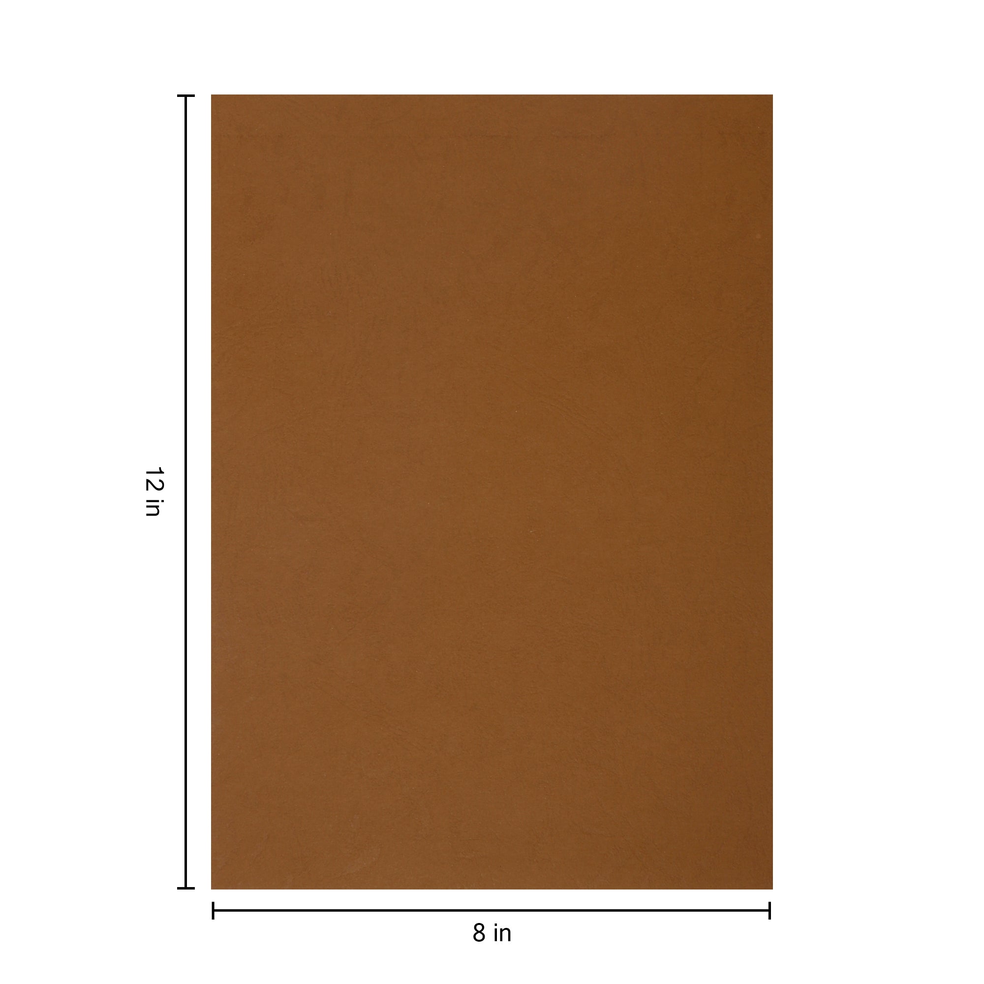 Card Stock Matte Embossed 220Gsm A4 Buffalo Dark Brown 1Sheet Lb