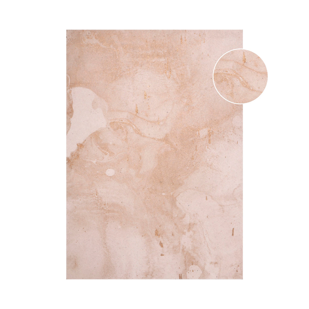 Marbled Paper Golden Glaze A4 1Sheet Lb