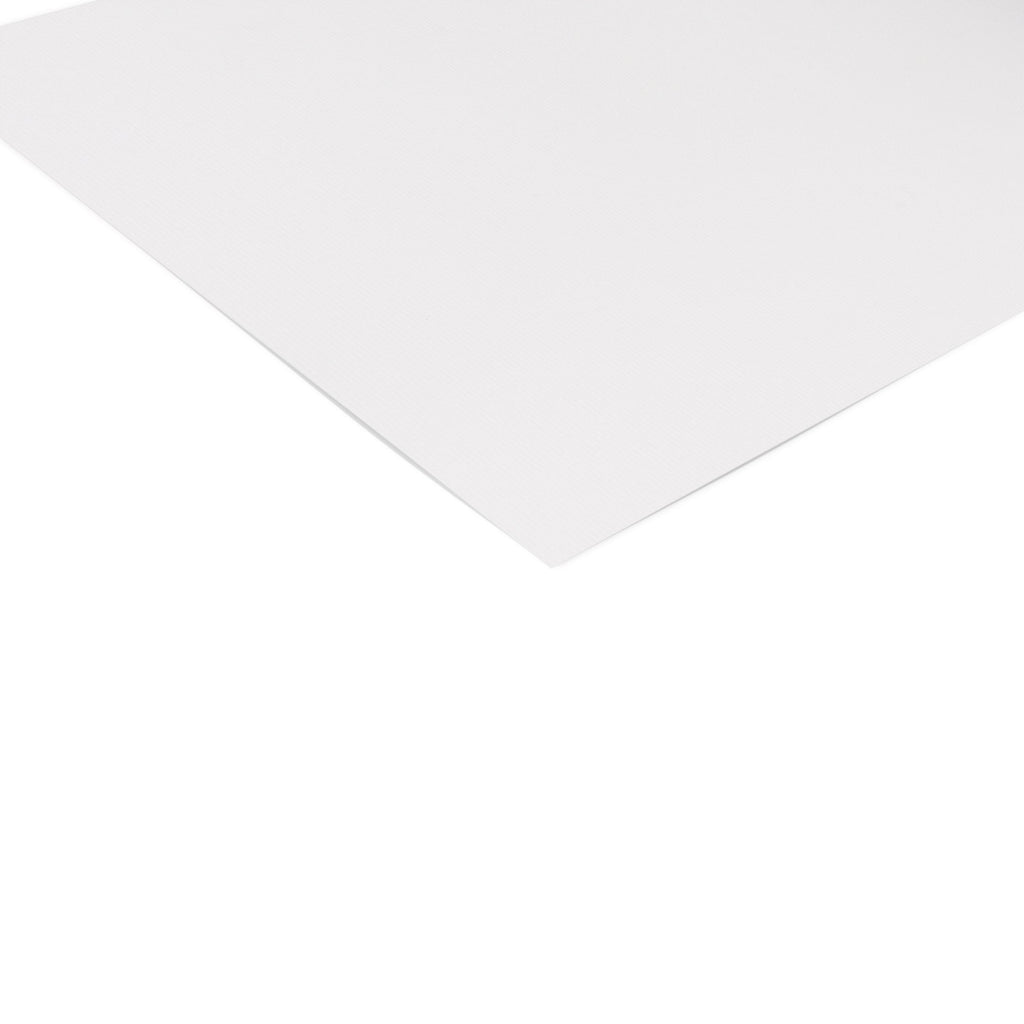 Card Stock Matte Embossed 220Gsm 12Inch X 12Inch Linen Swedia White 1Sheet Lb