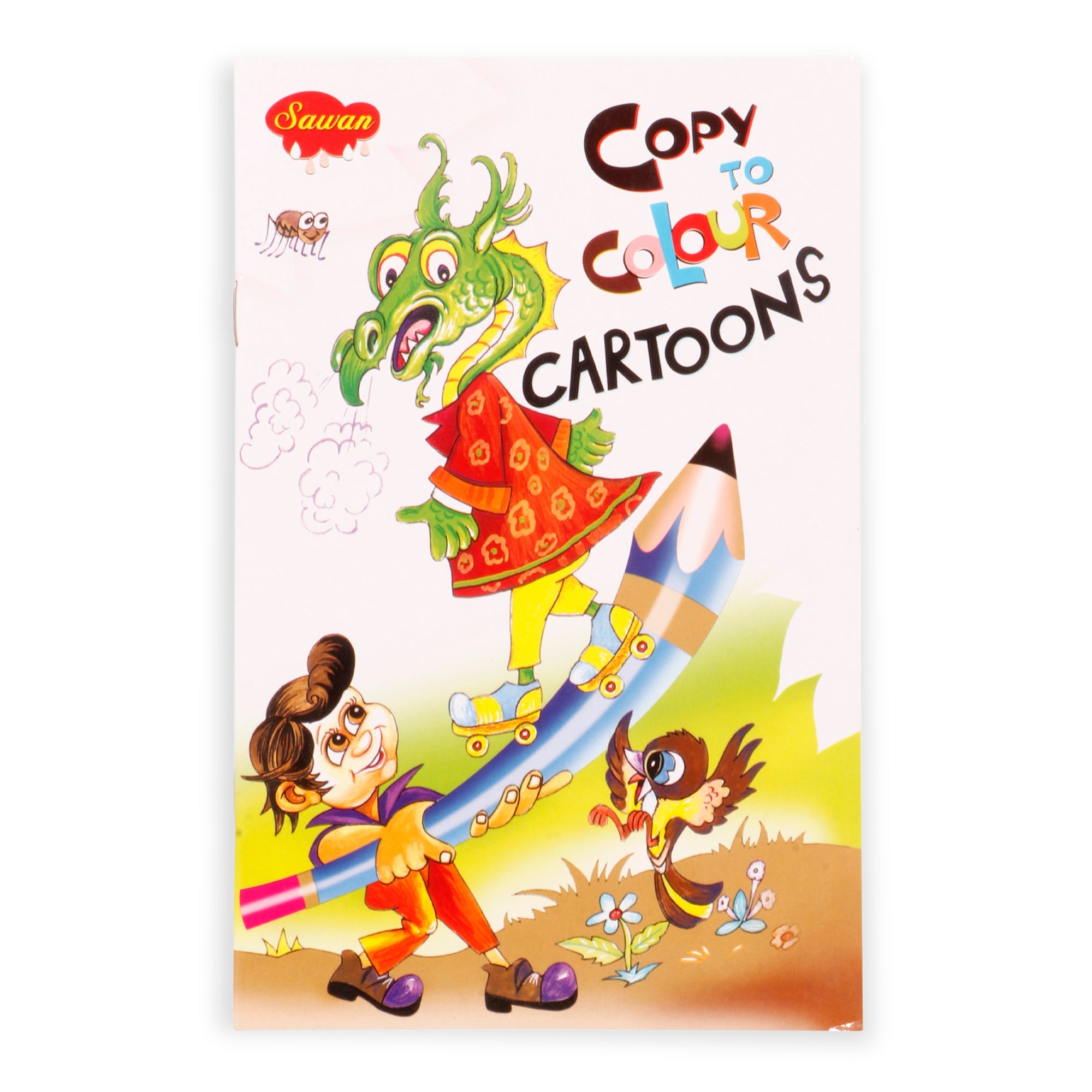 Copy To Colour Cartoons 1Book