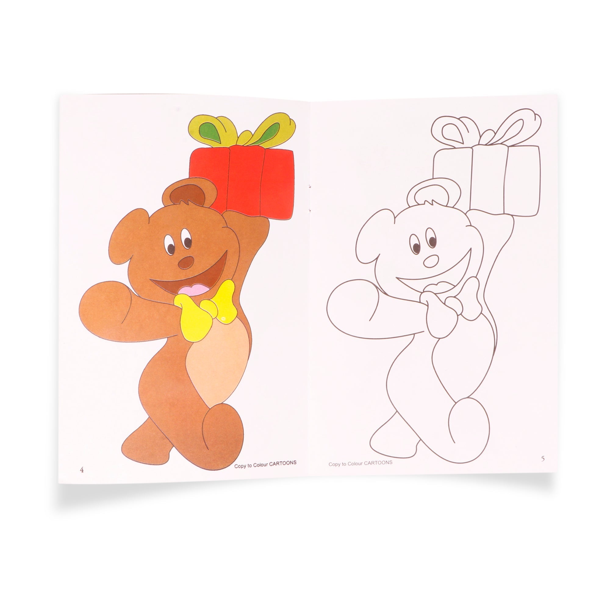 Copy To Colour Cartoons 1Book