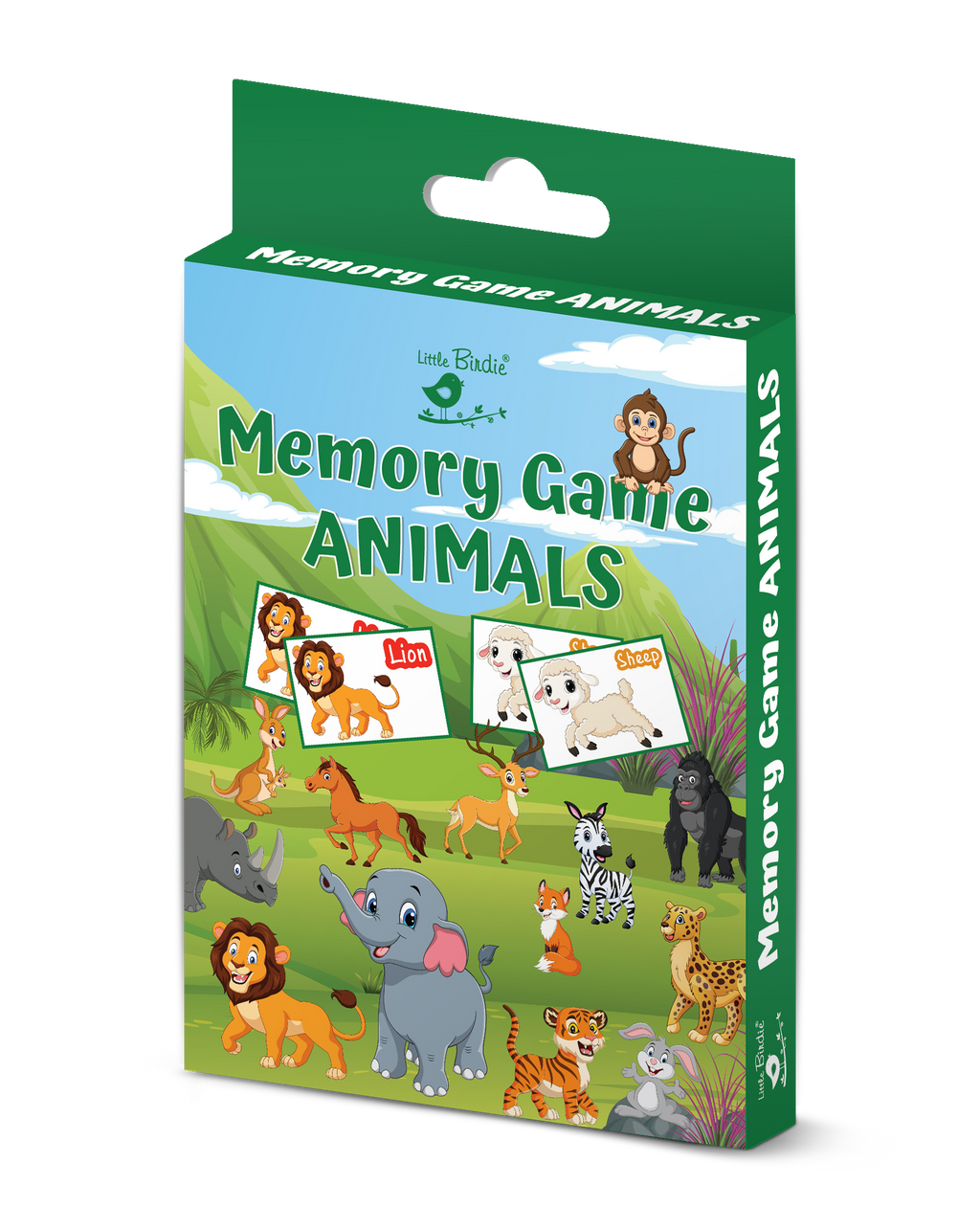 Memory Game Animals Kit 1Box Lb