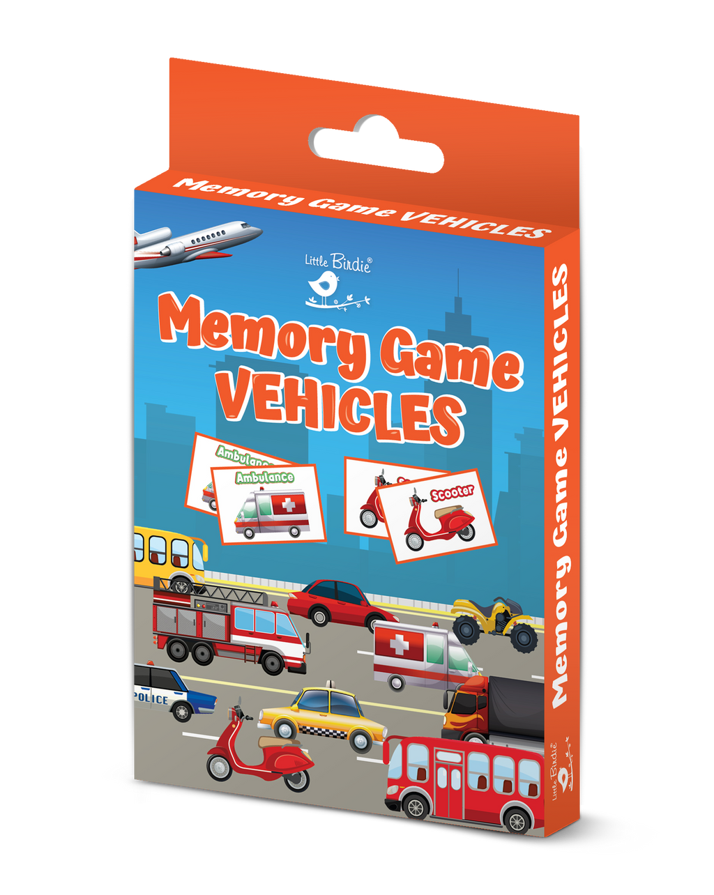 Memory Game Vehicles Kit 1Box Lb