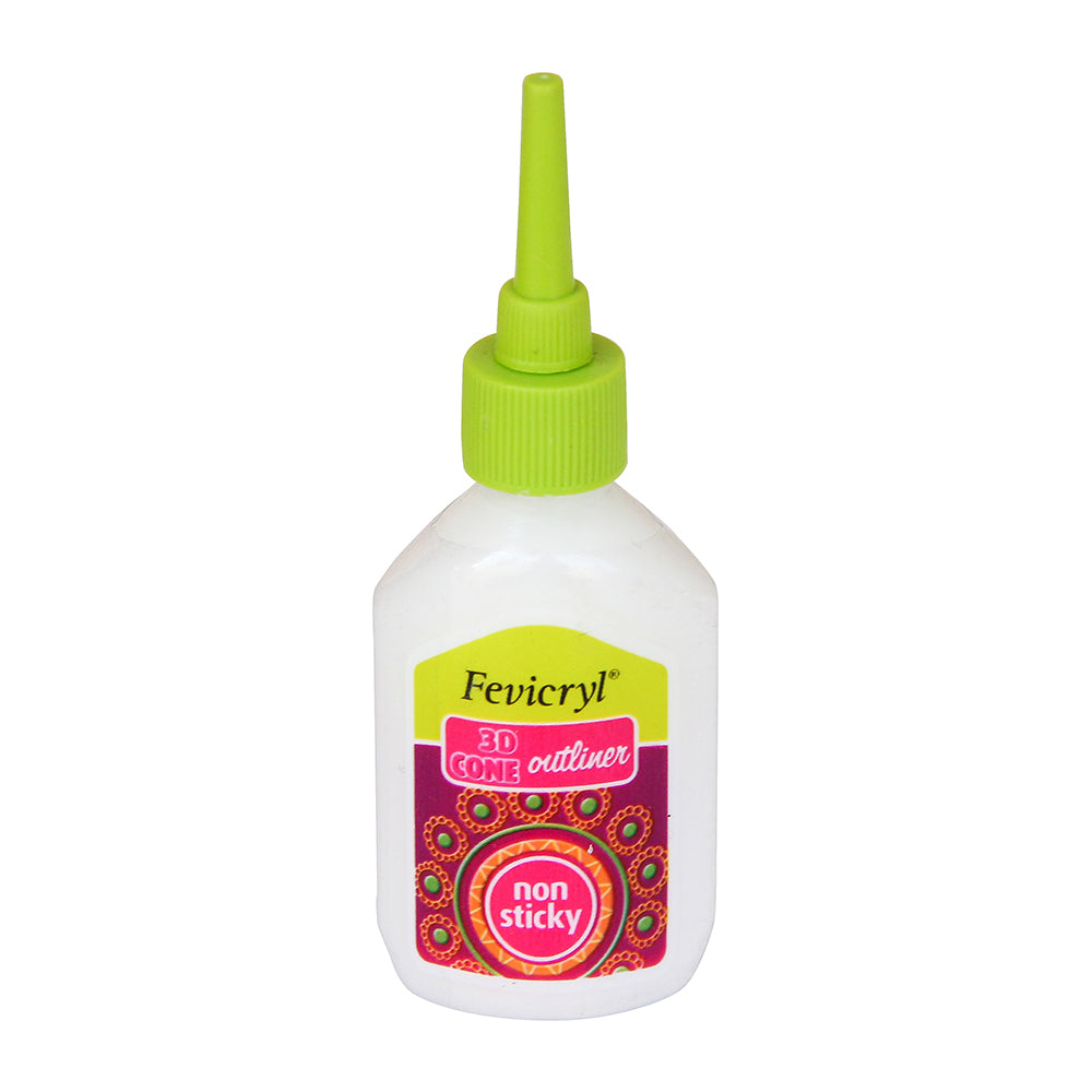 Fevicryl 3D Cone Outliner White 20Ml Tube