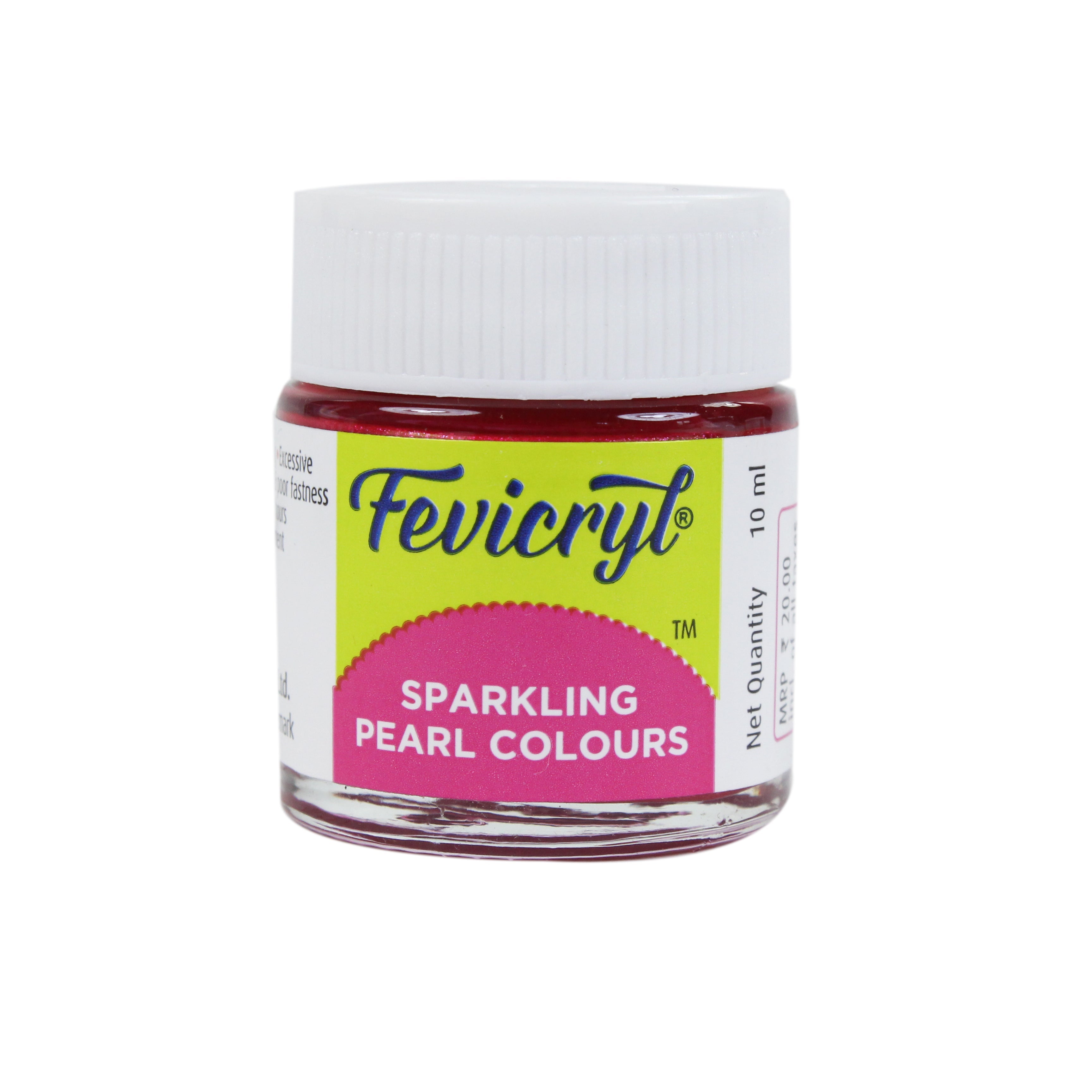 Fevicryl Clr Sprklng Prl Deep Ros 10Ml