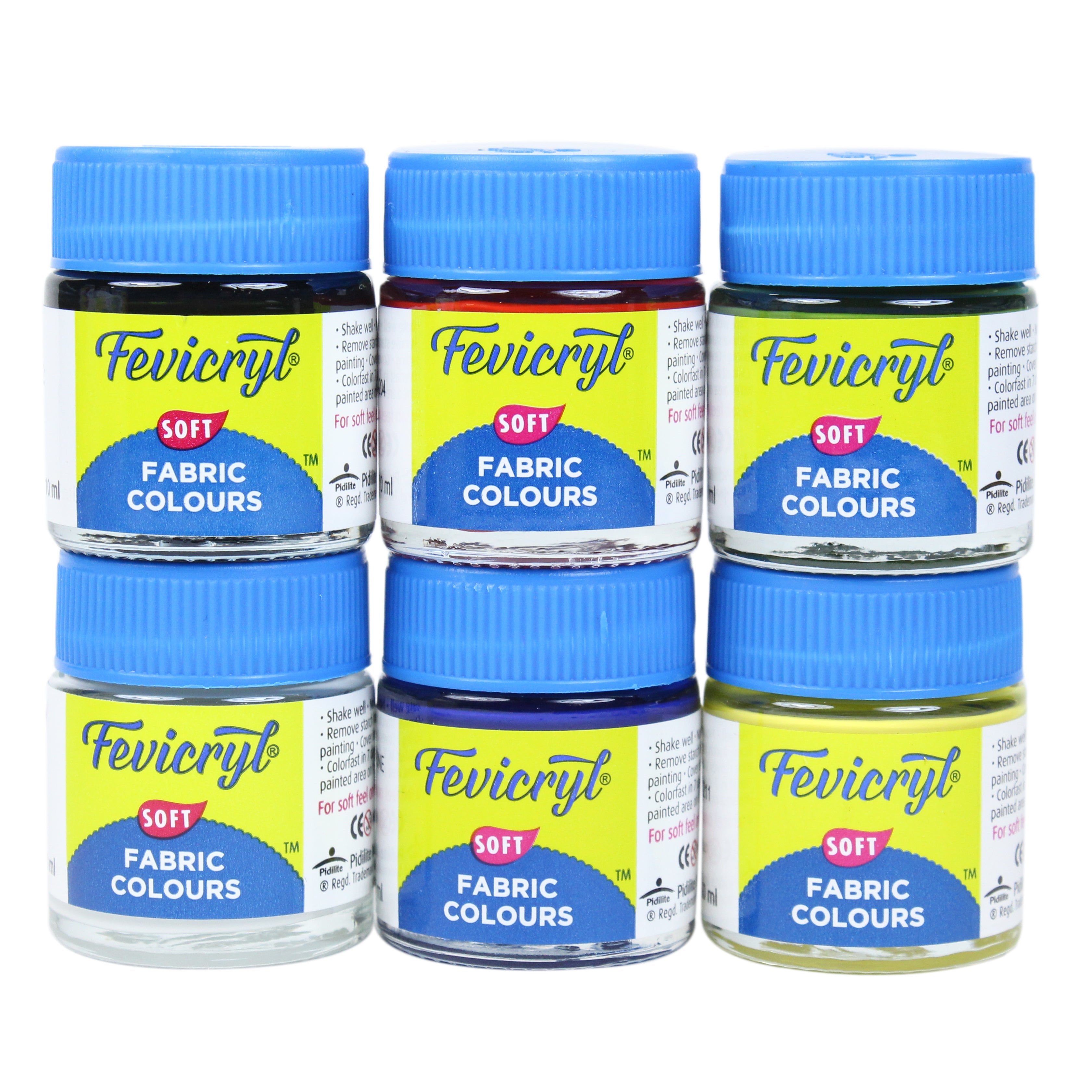 Fevicryl Fabric Colours- Lilac Kit 10Ml Each