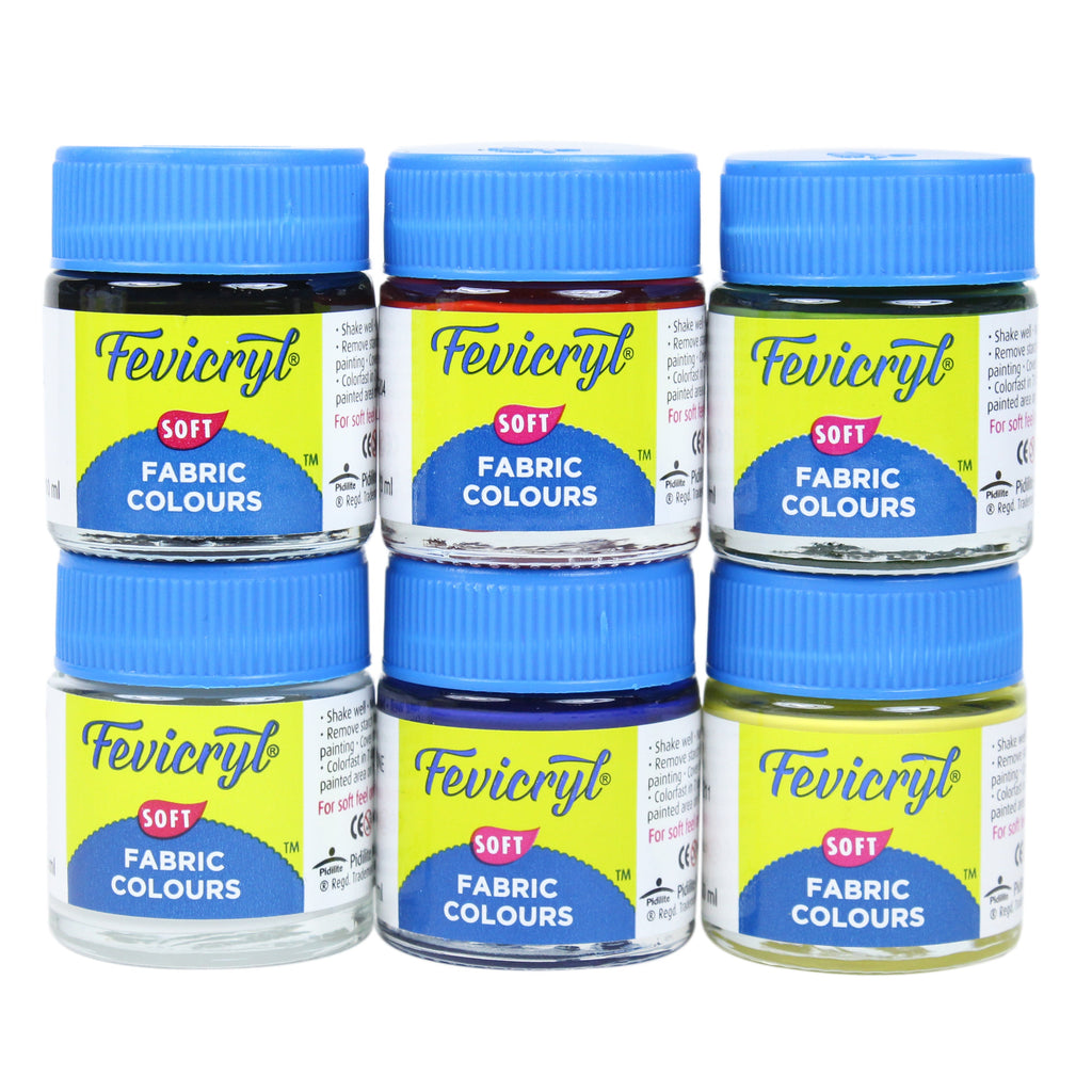 Fevicryl Fabric Colours- Lilac Kit 10Ml Each
