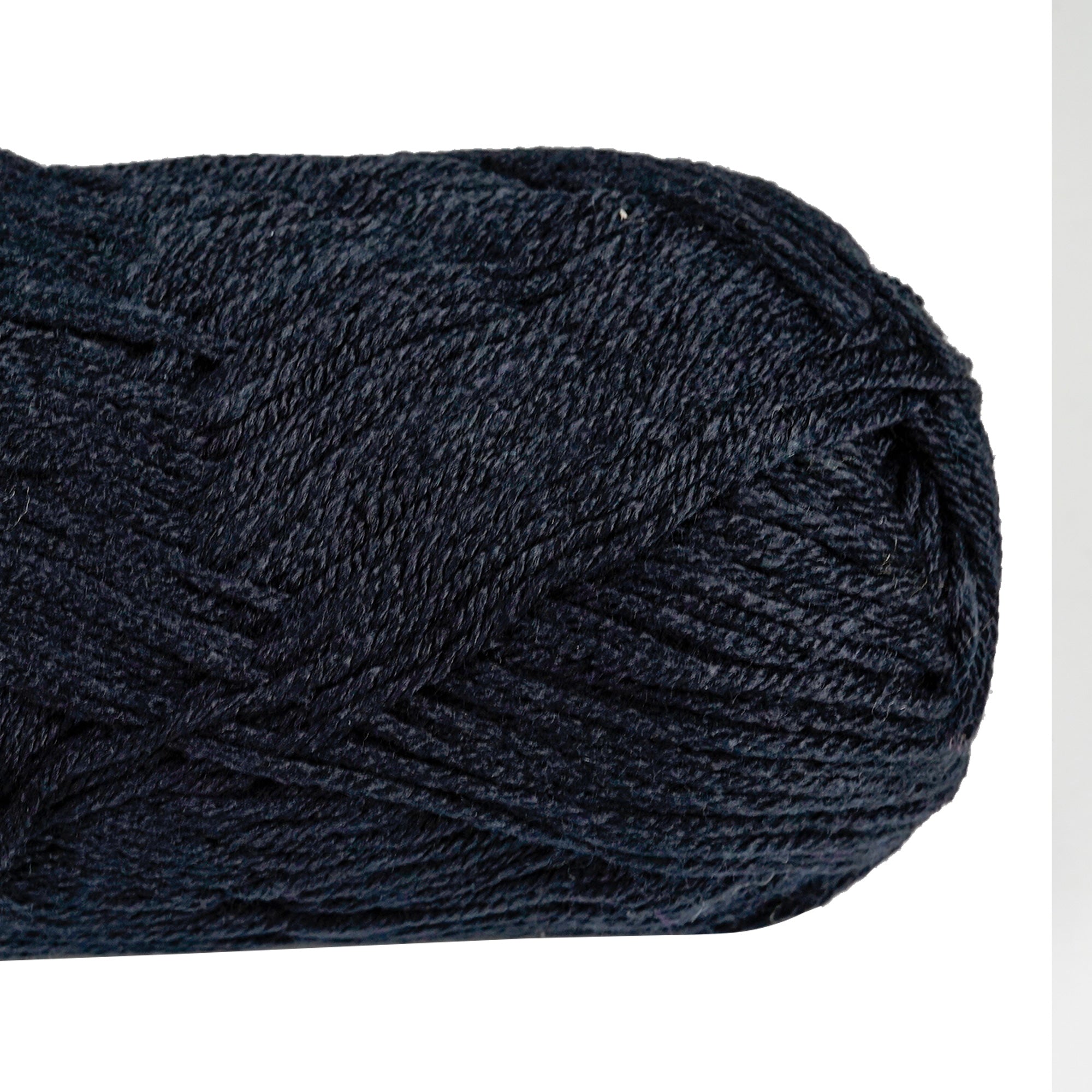 Porta Craft Acrylic Yarn 100% 100Gm 189M 8Ply Jet Black