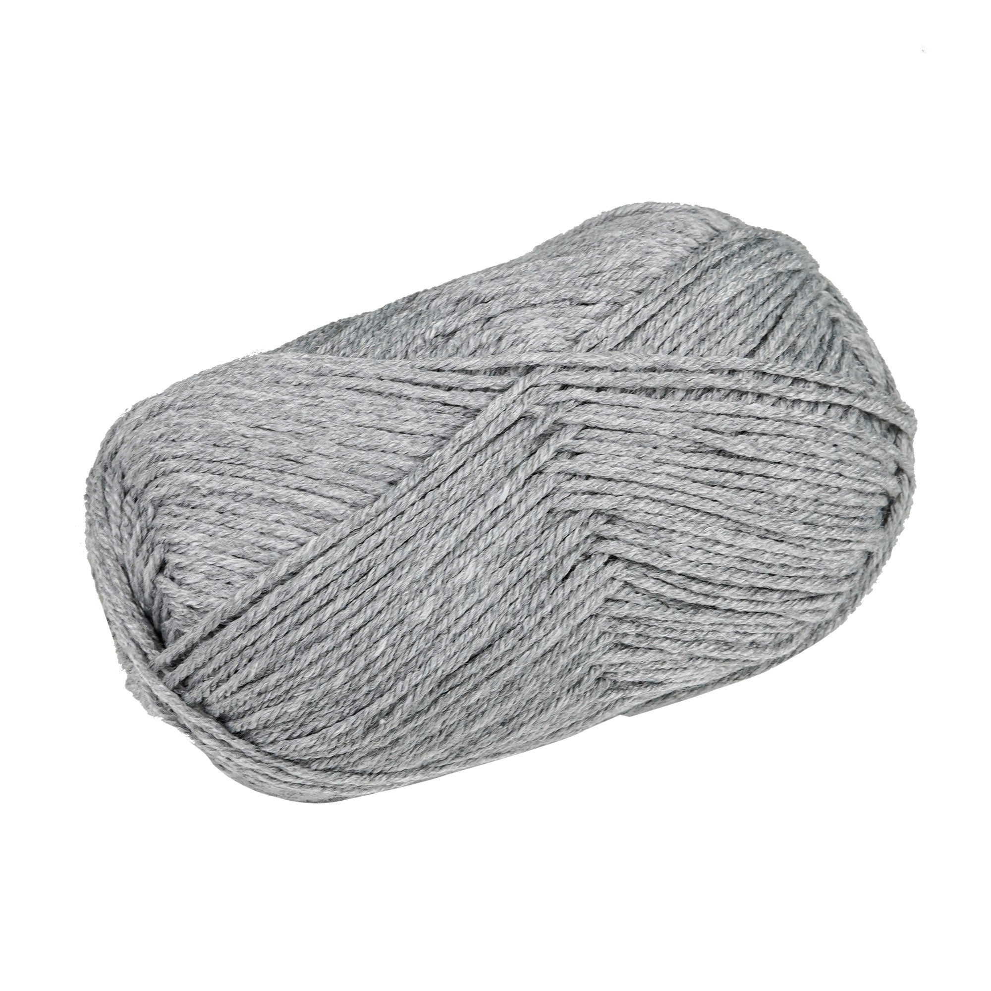 Porta Craft Acrylic Yarn 100% 100Gm 189M 8Ply Silver Grey